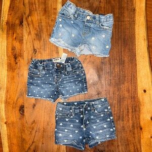 3 DENIM SHORTS, 3T